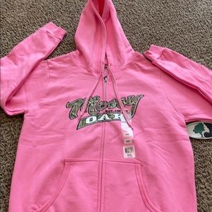 Mossy Oak Full Zip Hooded Sweatshirt